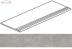 Плитка Italon Скайлайн Сноу ступень (30x120) реттифицированный